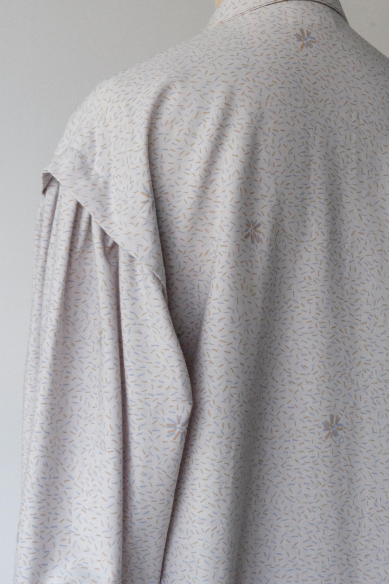 Marimekko floral print lavender gray dress