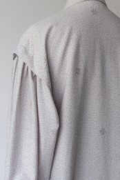 Marimekko floral print lavender gray dress