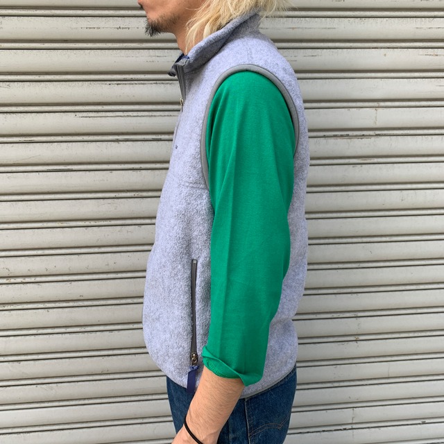90s patagonia パタゴニア シンチラフリースベスト グレー