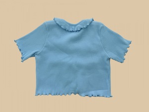 [DOREDORE] Frilled Ribbed Cardigan (13/15) / [도레도레] 프릴골지가디건 (13/15)