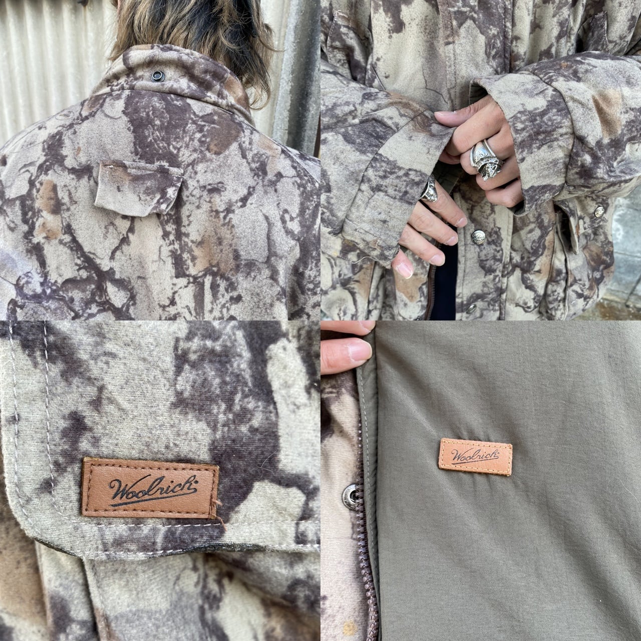 訳あり特価 ビッグサイズ WOOLRICH ウールリッチ リバーシブル リアル