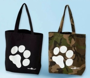 肉球 キャンバストートバッグ