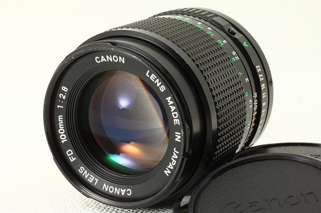 Canon キヤノン New FD 100mm F2.8 外観美品ランク | ヒビノカメラ Shop　中古カメラ・レンズ・三脚などの通販  powered by BASE