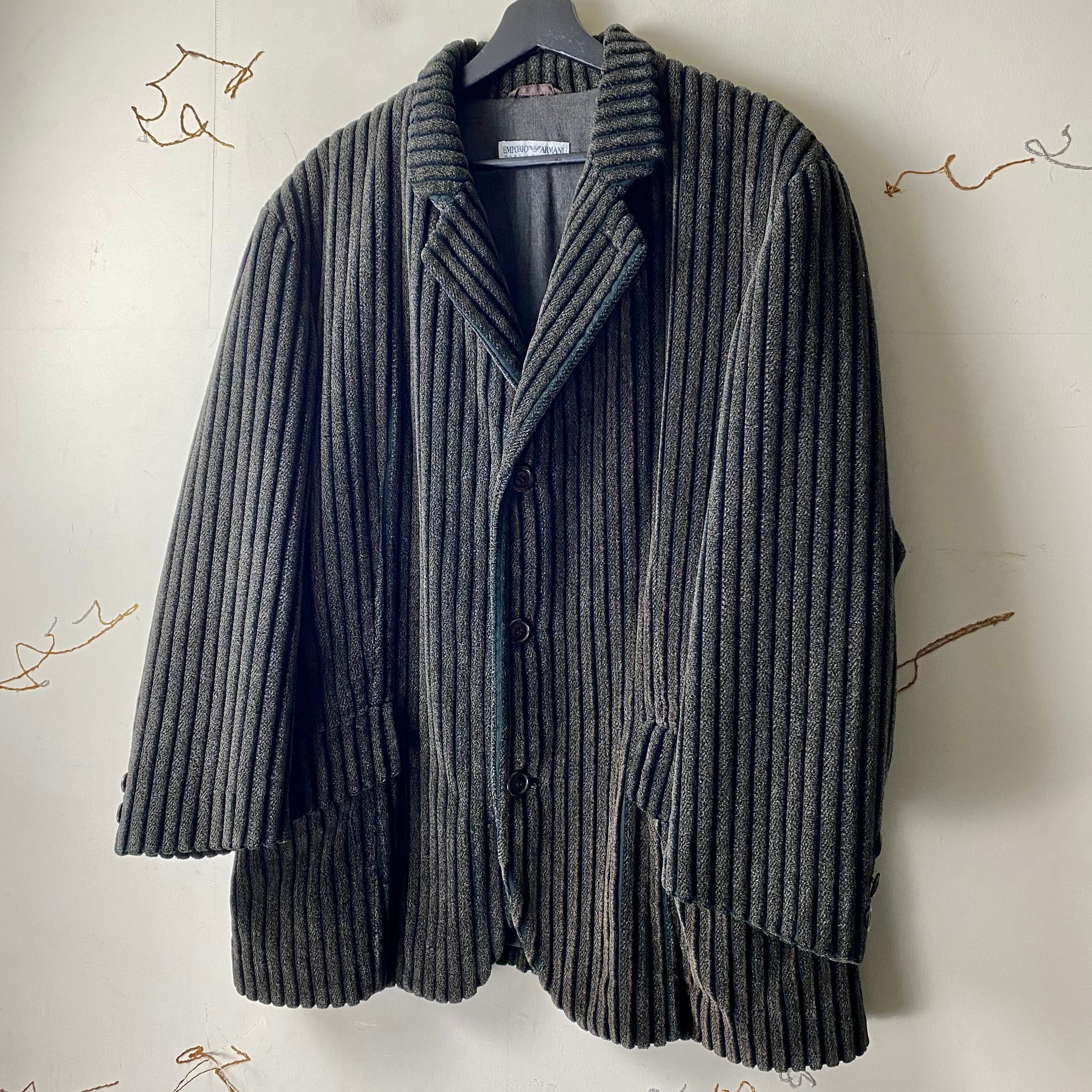 vintage EMPORIO ARMANI corduroy jacket | NOIR ONLINE