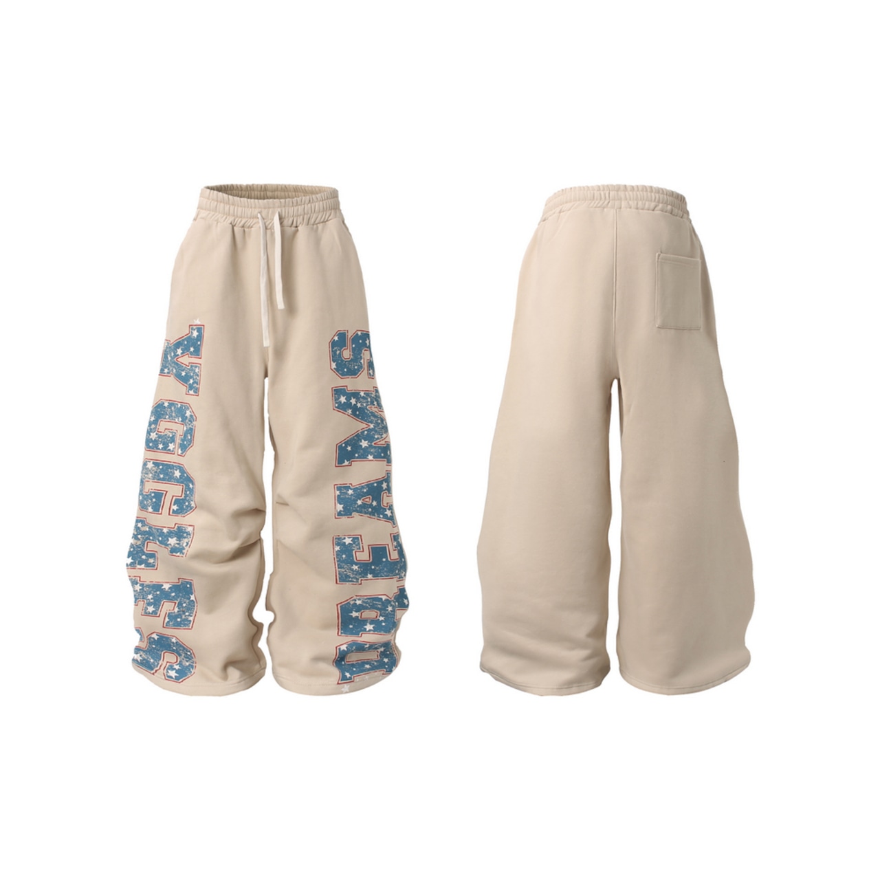 ストリート 星レタリング スウェットパンツ P360