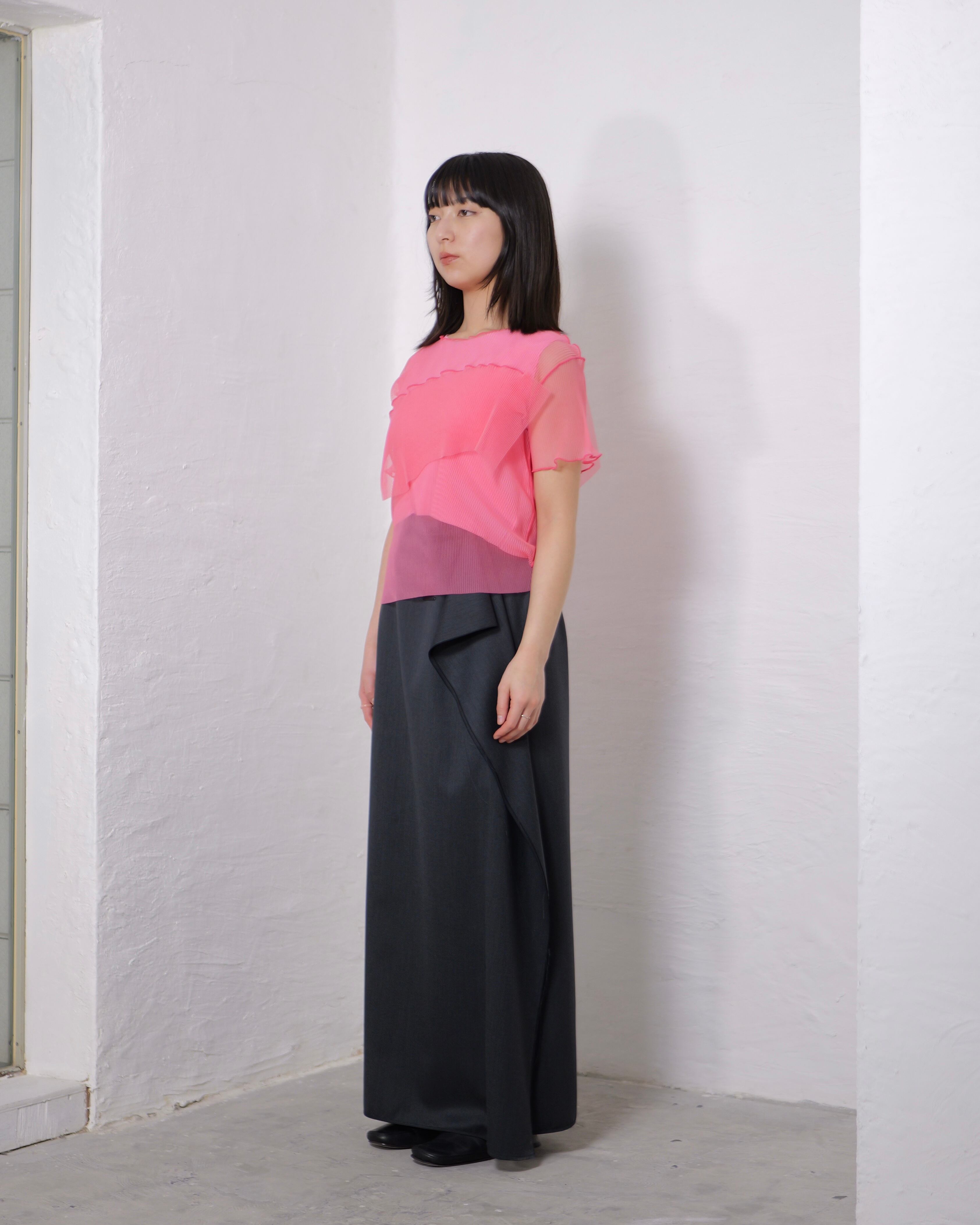 kotoha yokozawa - GHOST TODO TOP *SHORT SLEEVE +INNER ：Guava