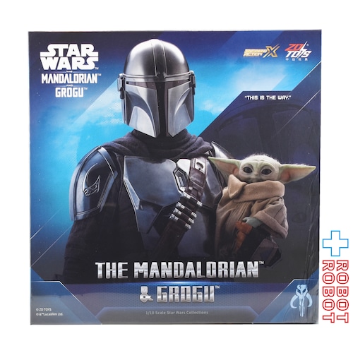 ZD TOYS スター・ウォーズ マンダロリアン&グローグー アクションフィギュア 未開封