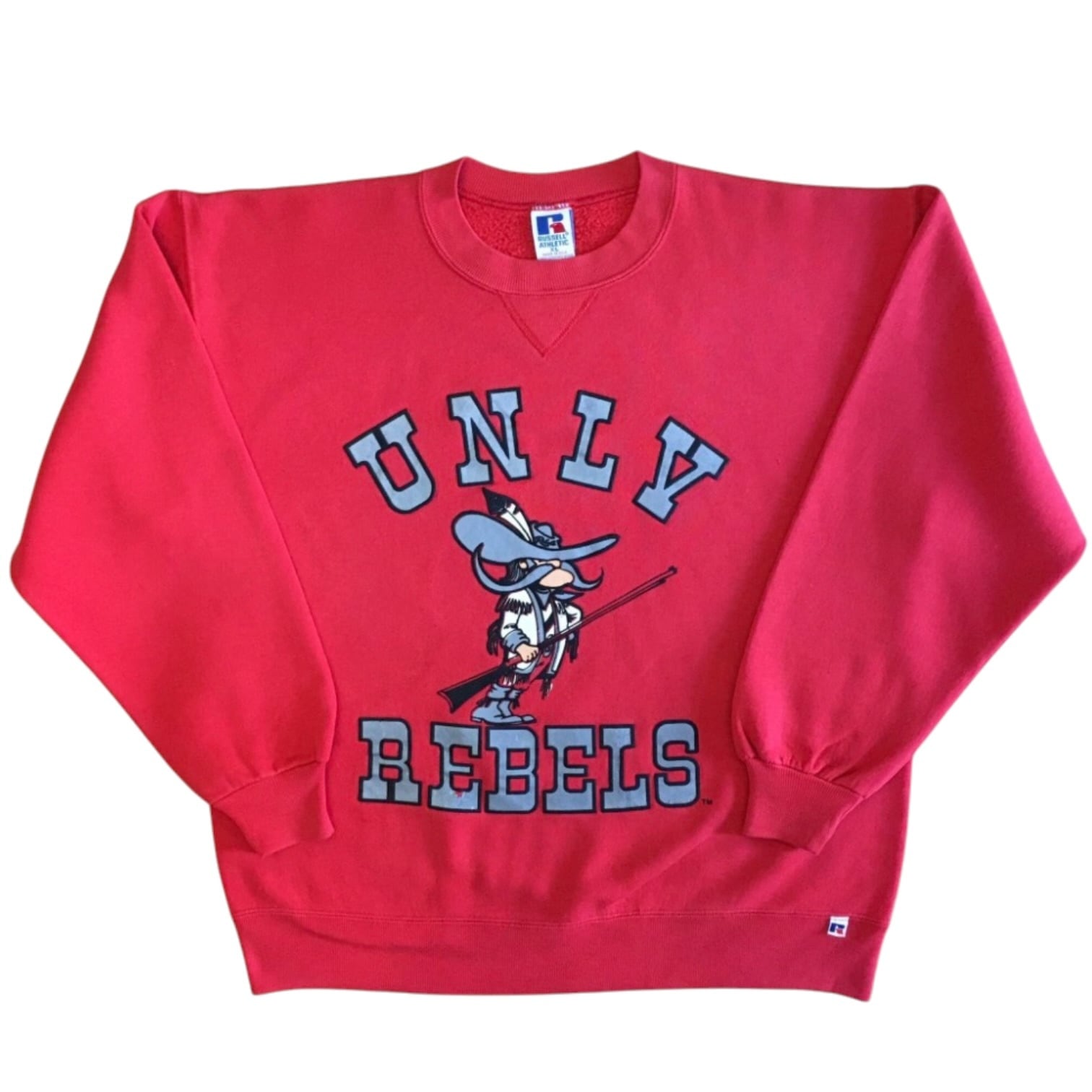 UNLV REBELS / Russell Athletic Sweat Crew / Made in USA / XL / 90s