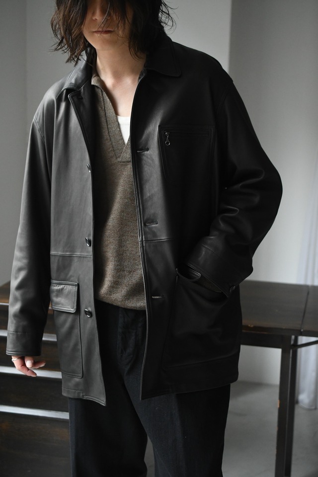 BATONER / RAMIE WOOL SKIPPER (Walnut)