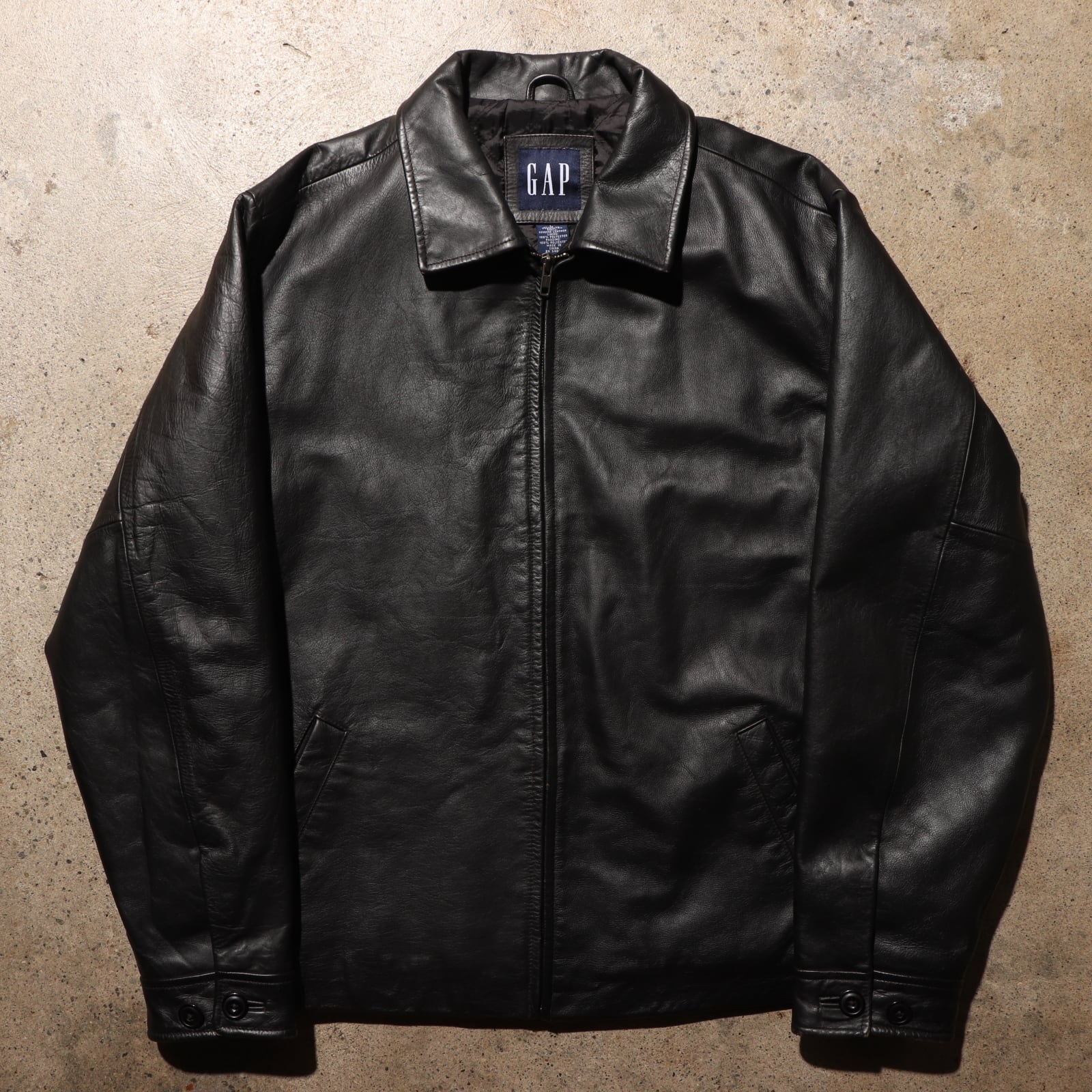 極美品 L ダークブラウン OLD GAP レザージャケット オールドギャップ  