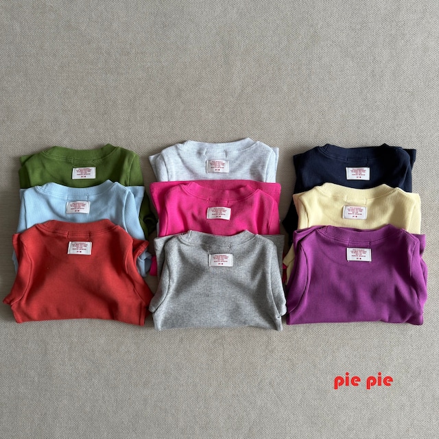 【取寄/韓国直送】pie 26/AU ミミリブTシャツ｜秋服｜韓国子供服