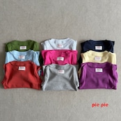 【取寄/韓国直送】pie 26/AU ミミリブTシャツ|秋服|韓国子供服