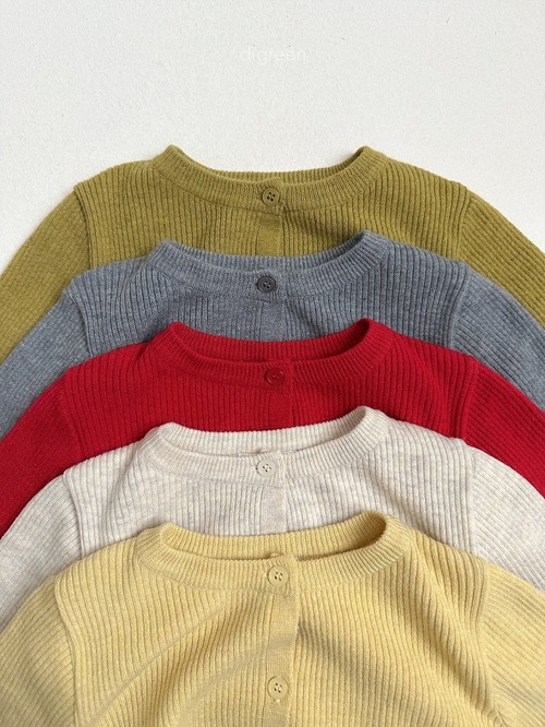 DIGREEN［取寄］olive cardigan 26autumn