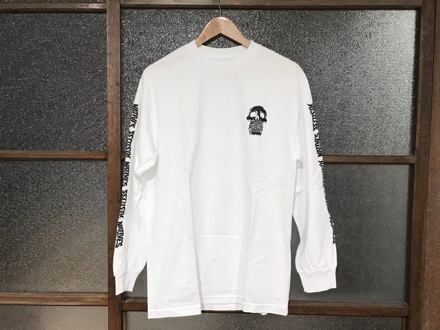 KICKS/HI "NATIVES" L/S TEE (WHITE/BLACK)