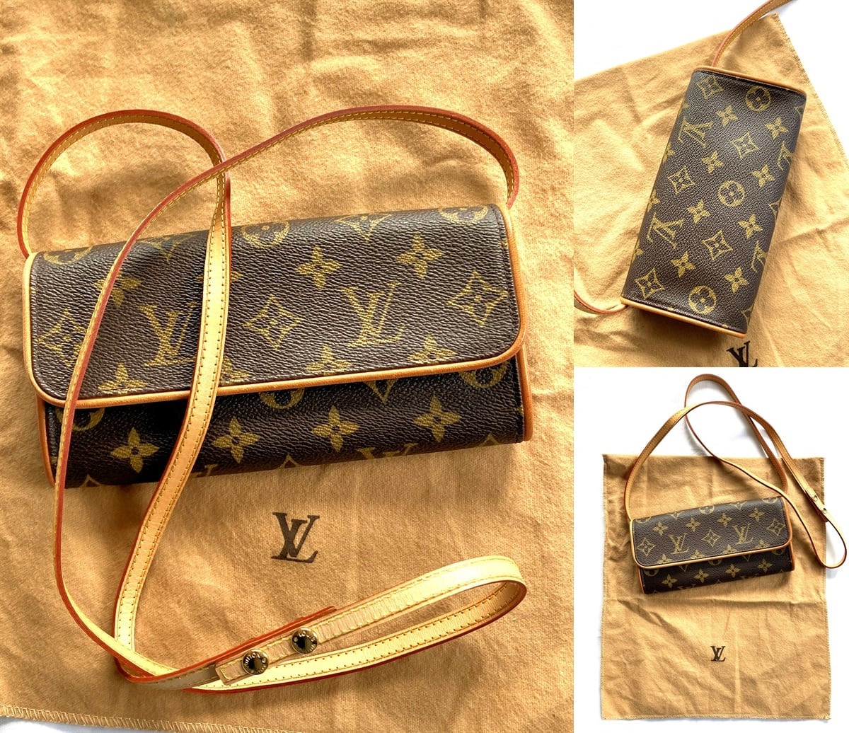 極美品 レア 廃番 ルイ ヴィトン LOUIS VUITTON モノグラム ポシェット