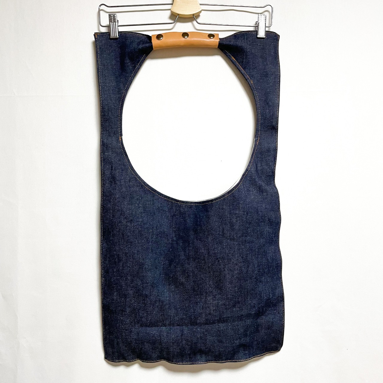 UNFINISHED BOX TOTObag OKAYAMA DENIM