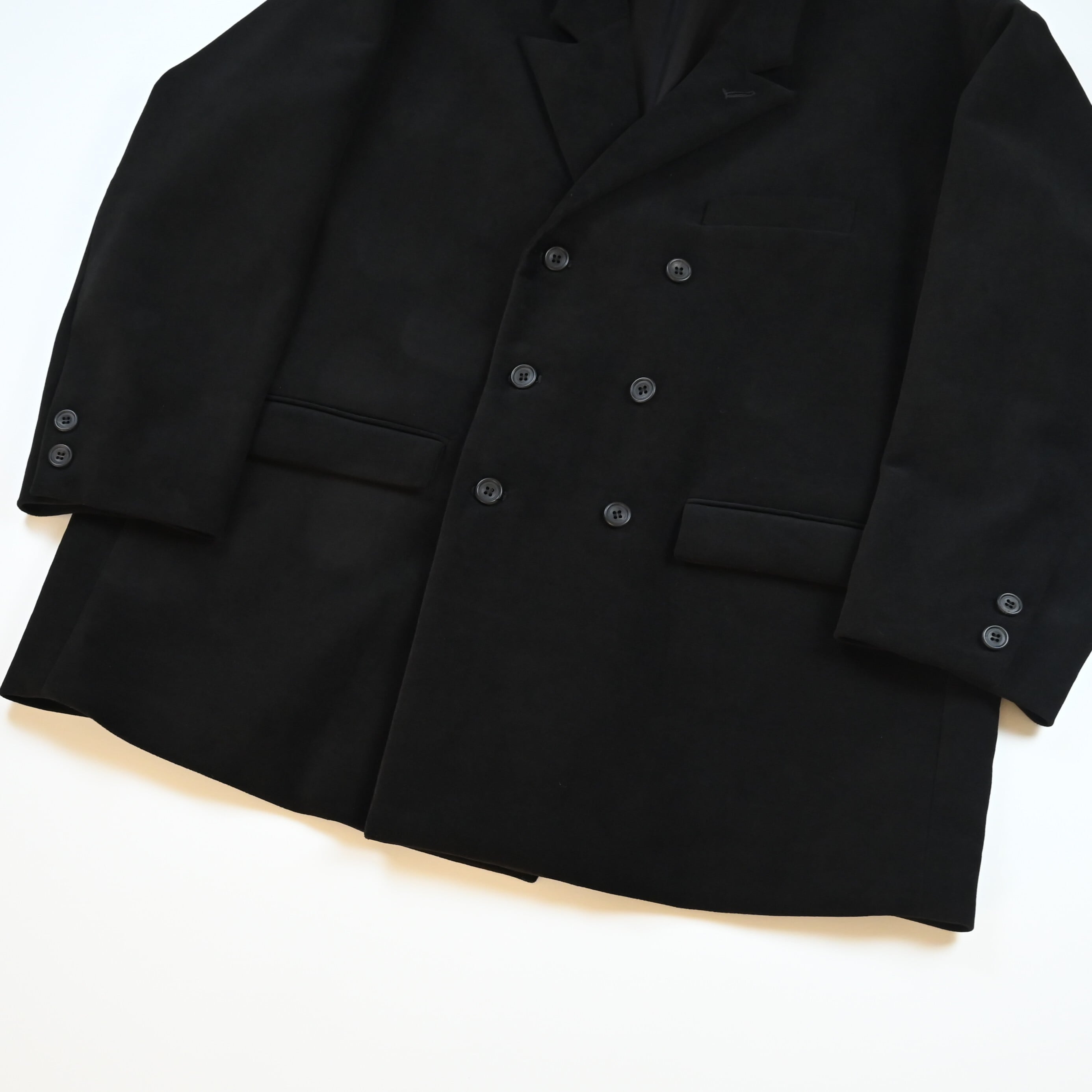 ジャケット・アウター 50's ~ Double Breasted Moleskin Jacket 1950s】German White Moleskin Double Breasted Work Jacket, With All