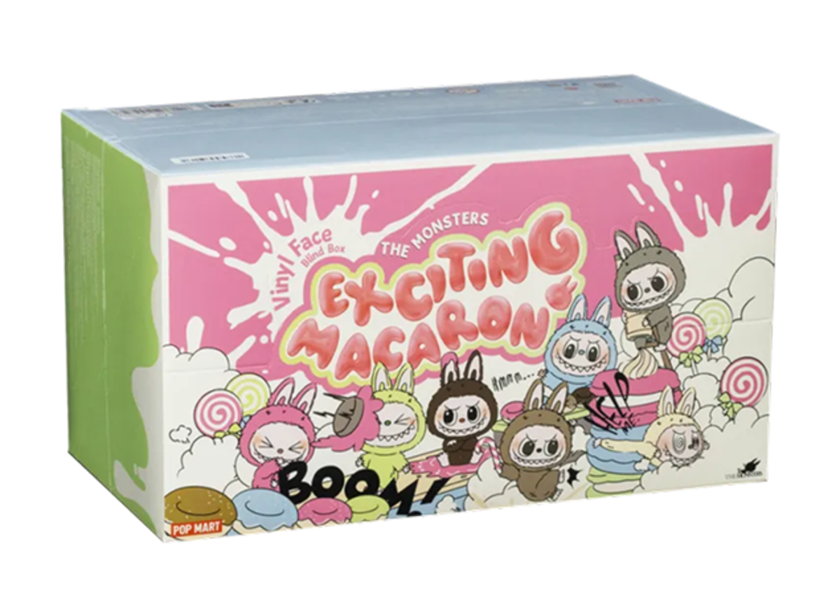 POP MART THE MONSTERS（LABUBU）Exciting Macaron ぬいぐるみシリーズ