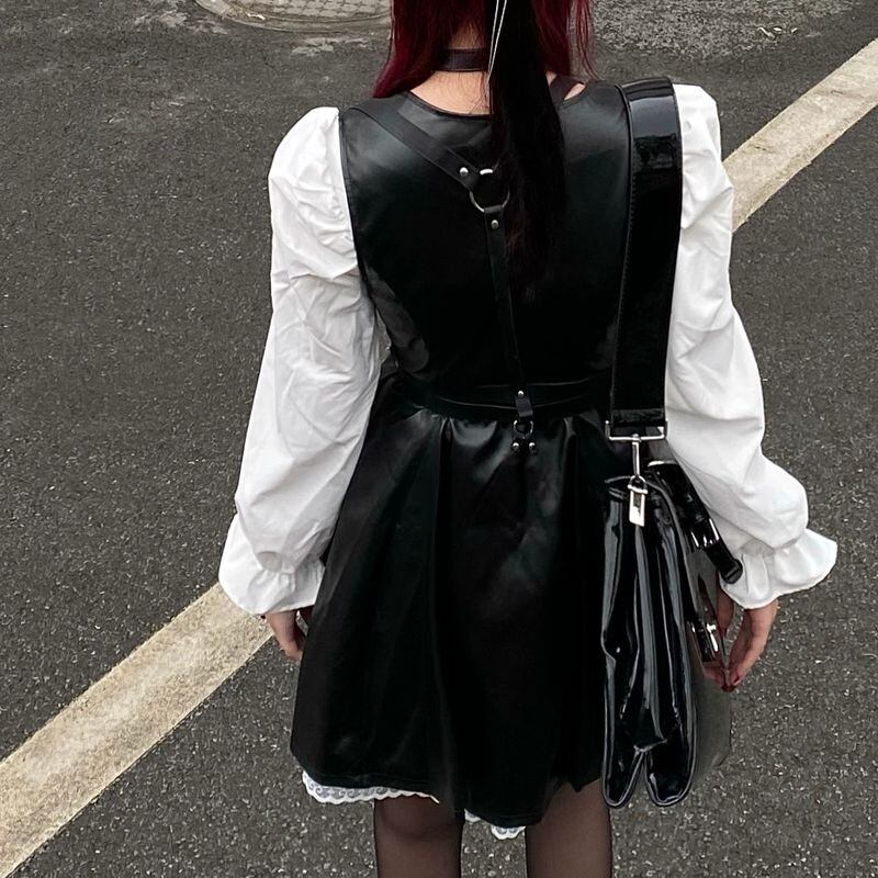 サブカル 服 地雷系 通販 ハーネスベルト パンク モード かっこいい 2