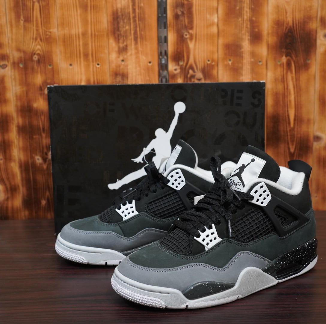 nike air jordan 4 retro fq8138 002 fear us8.5 26.5cm ナイキ エアジョーダン