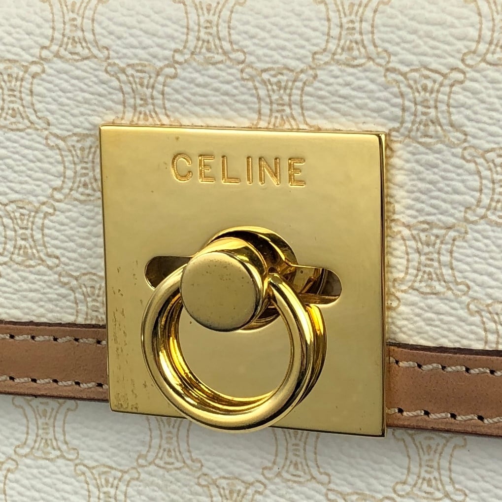 CELINE セリーヌ マカダム ガンチーニ マンテル ミニバッグ 2WAY