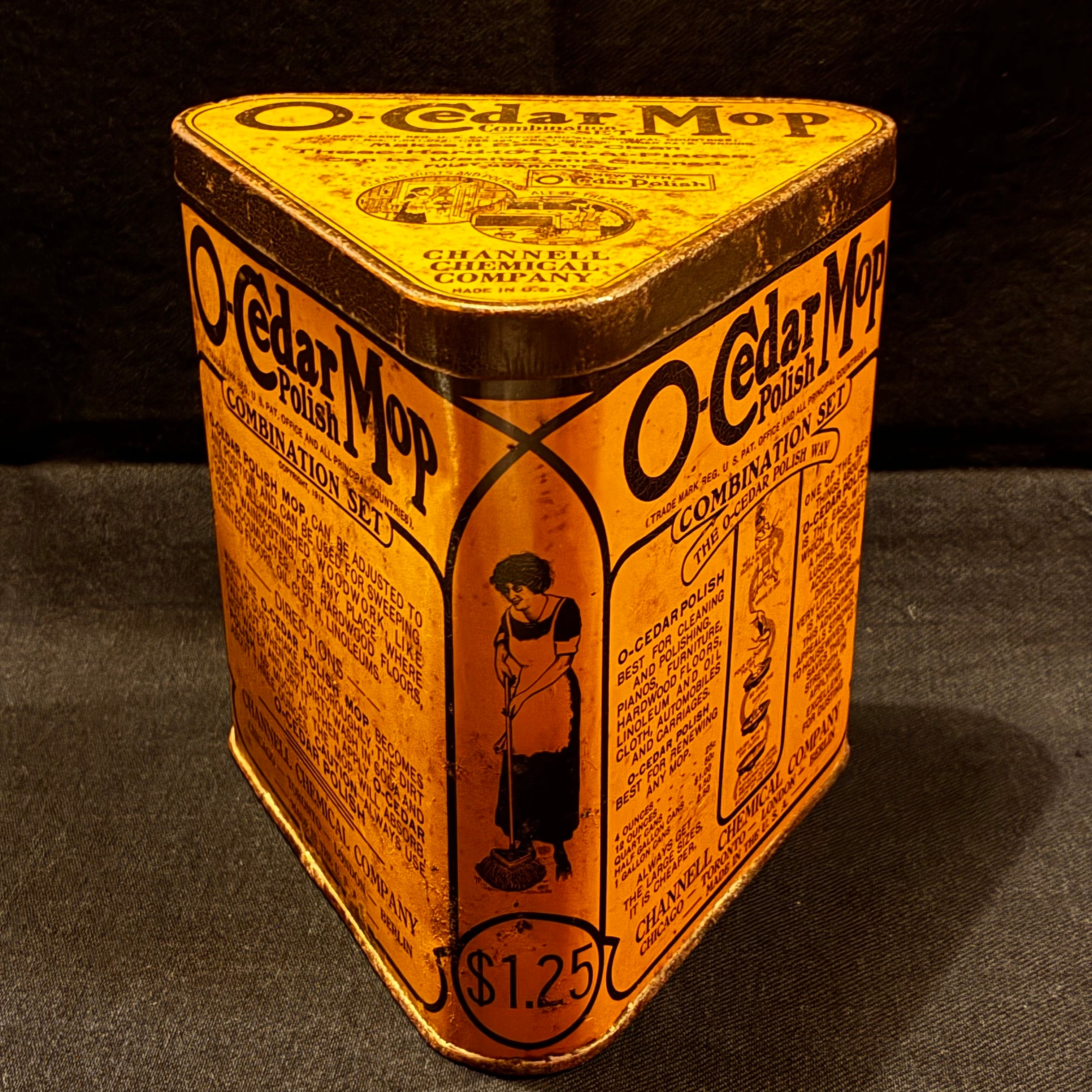 1910〜30's O-Cedar Mop 缶 T-407 | CANDY STORE ROCK