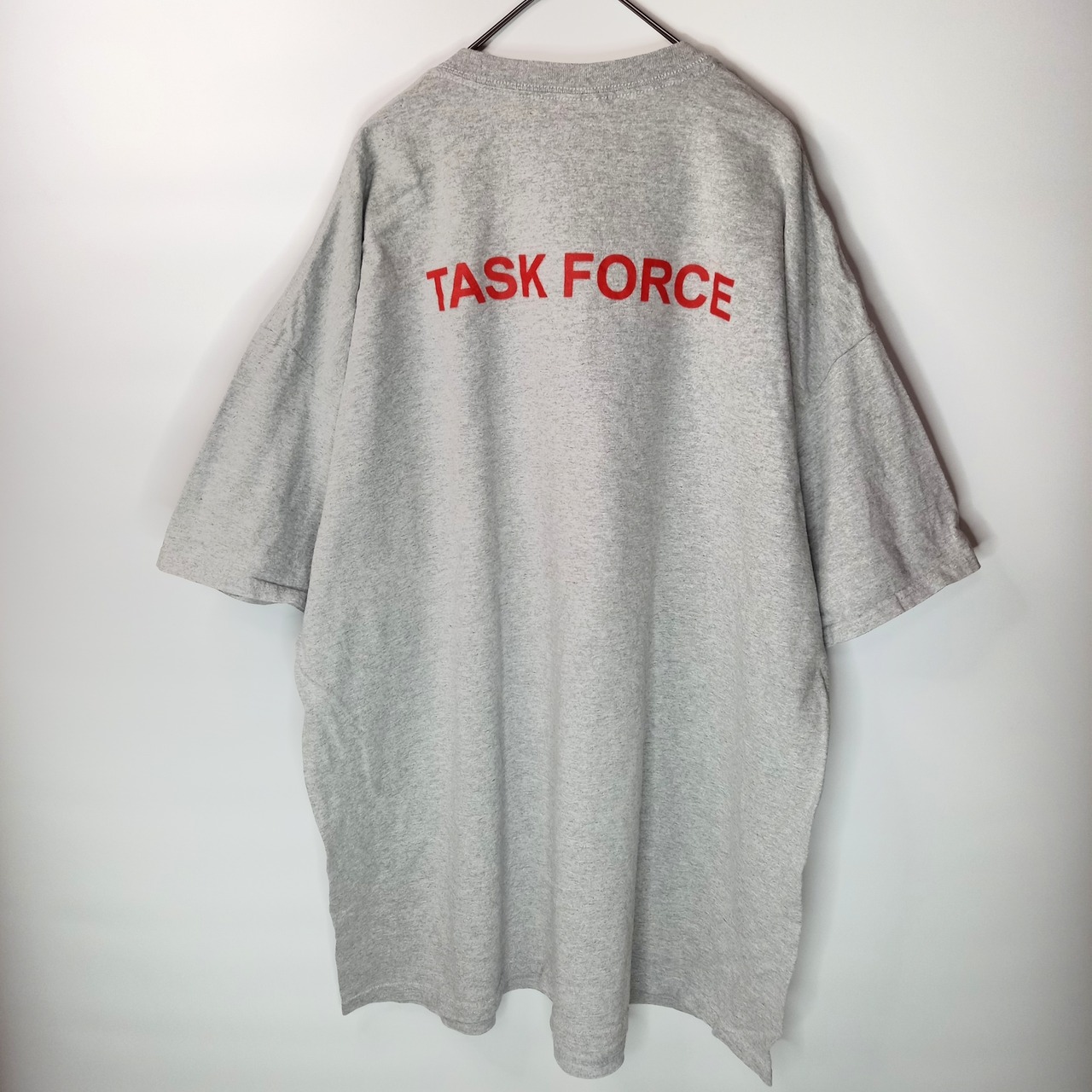 ギルダン　クルーネック　オーバーサイズ　ポケットTシャツ　企業ロゴ　2XL