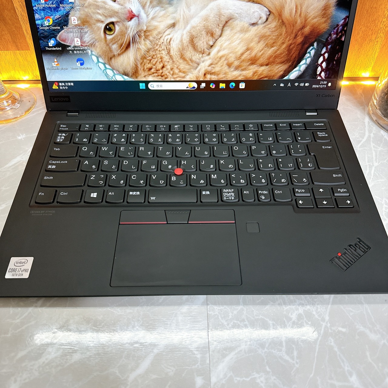 人気/Lenovo Thinkpad X1 Carbon/新品SSD512GB/メモリ16GB/ノートパソコン