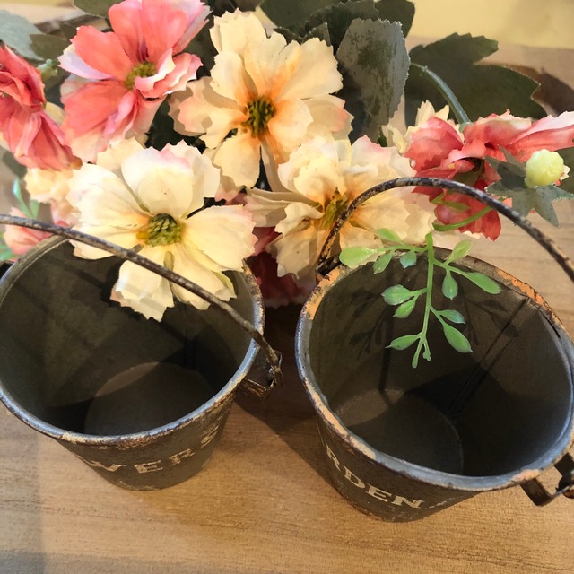 ミニブリキバケツ Plus Cafe 一花