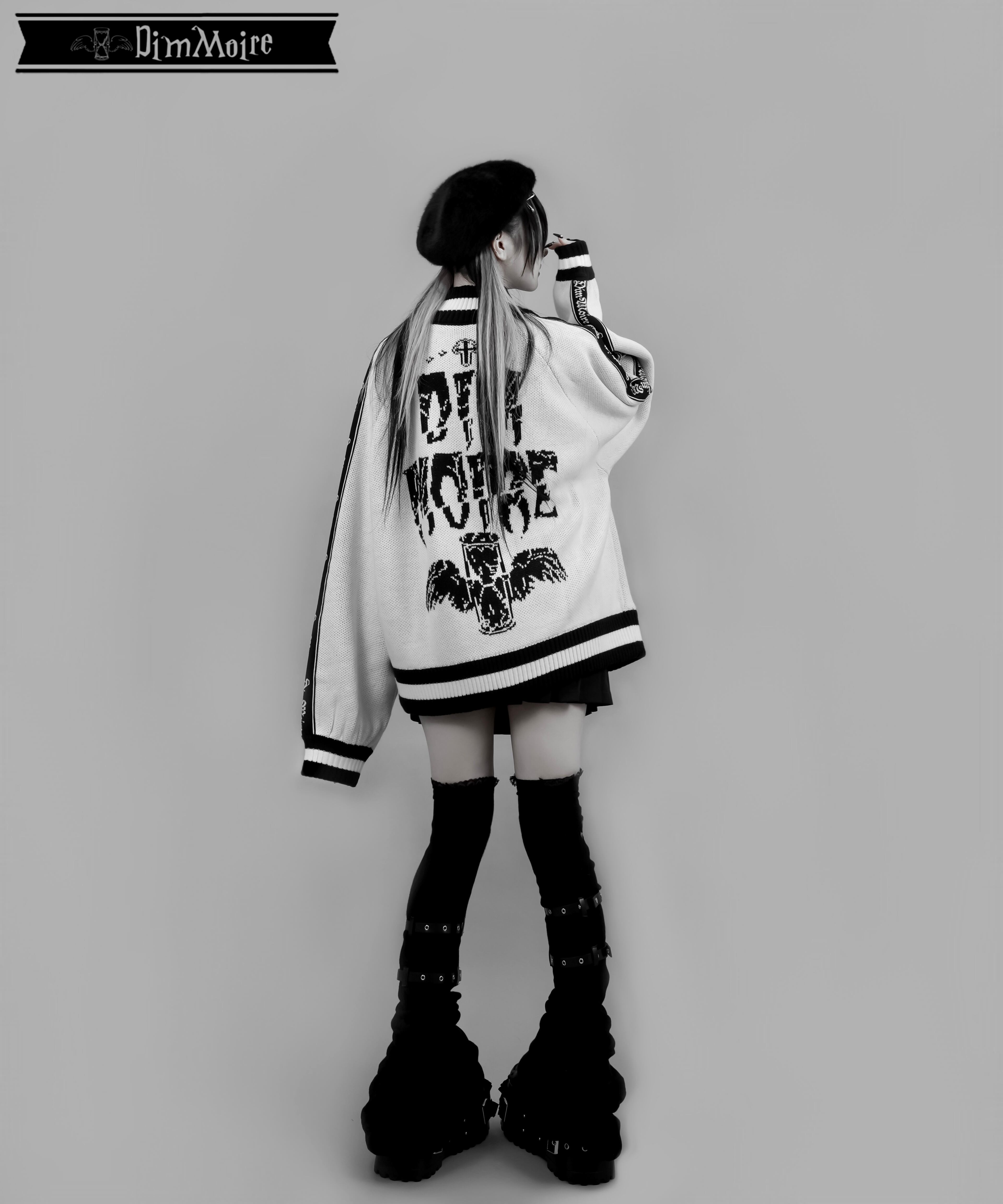 ニットジャージトップス【White】 | DimMoire 