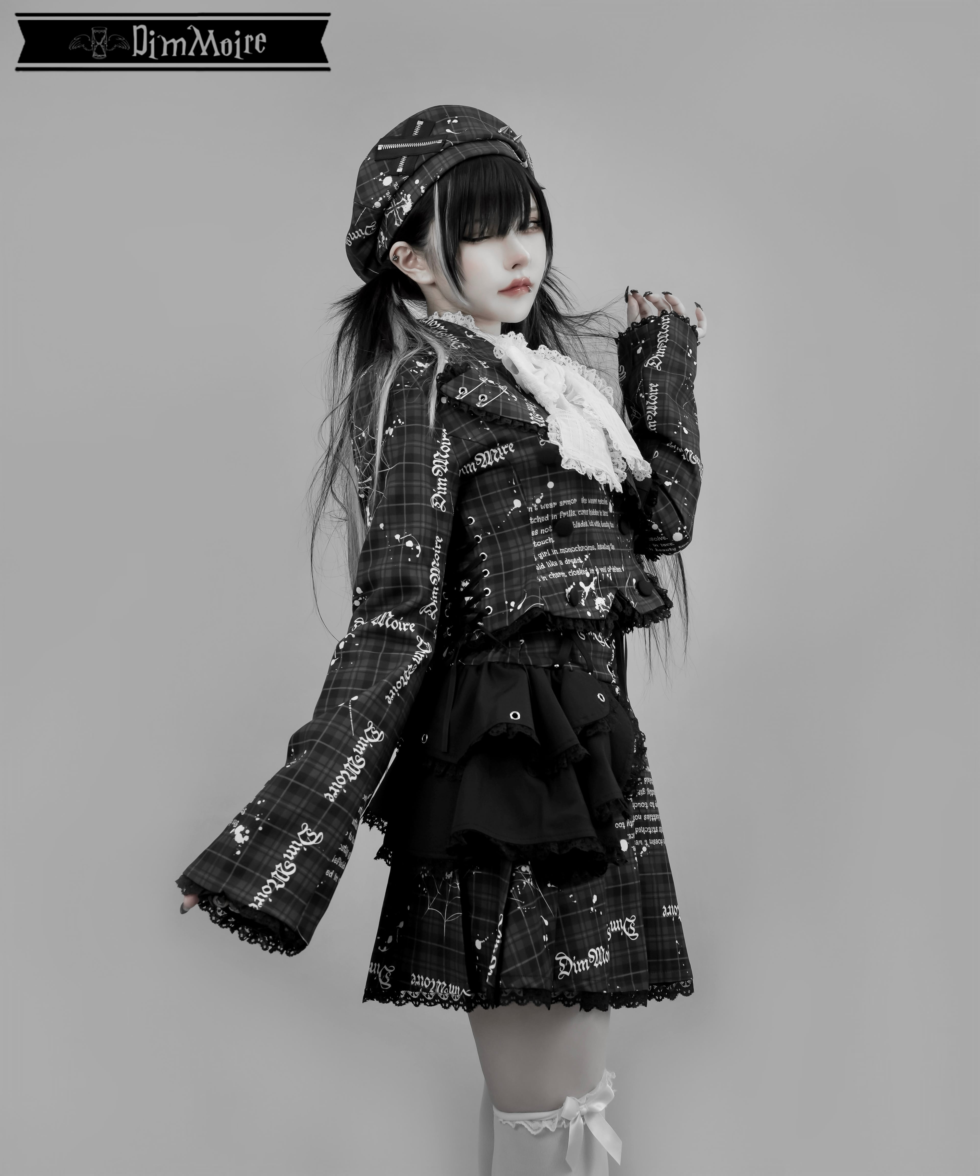 DimMoireディムモアール 魅了のバックリボンジャケットBlack Lサイズ 魅了のバックリボンジャケット【Black】 | DimMoire