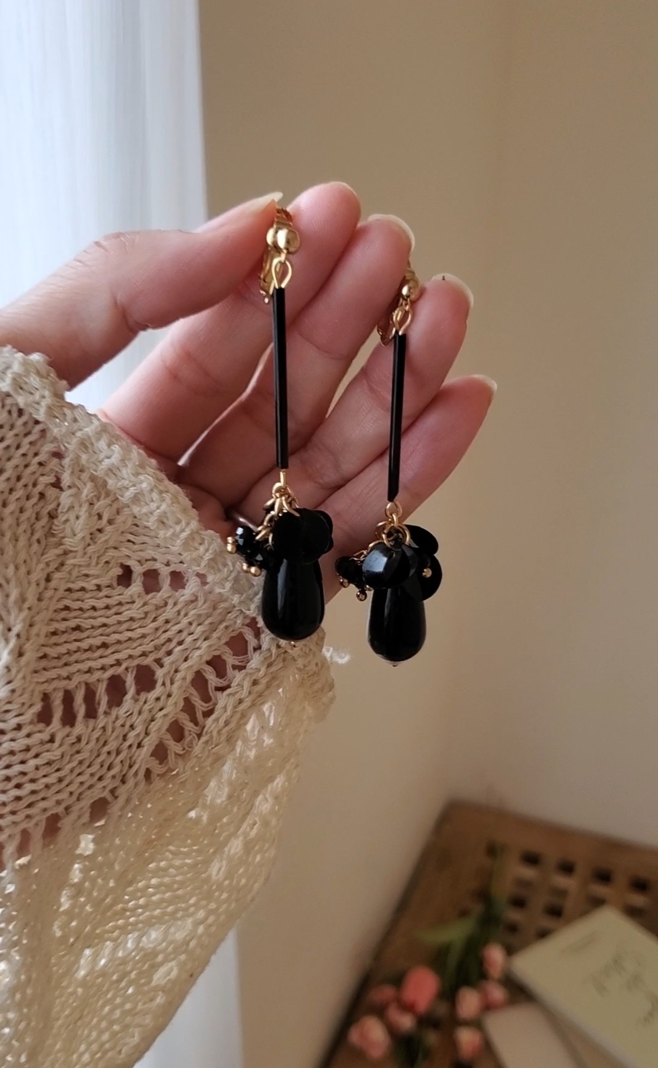 ブラックロングアクセサリー