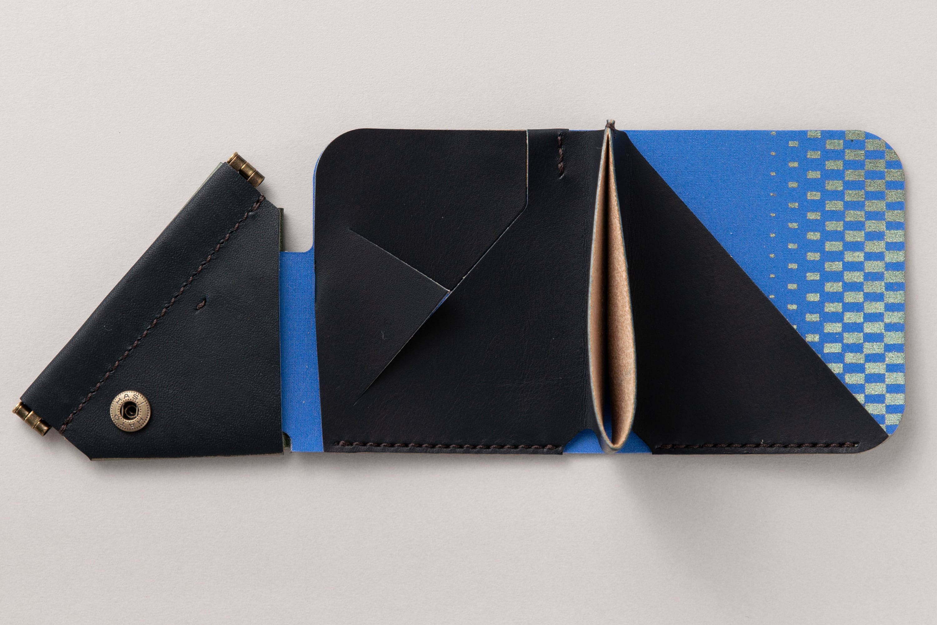 wallet 青貝 | takenaka kinsai wallet 青貝 | takenaka kinsai