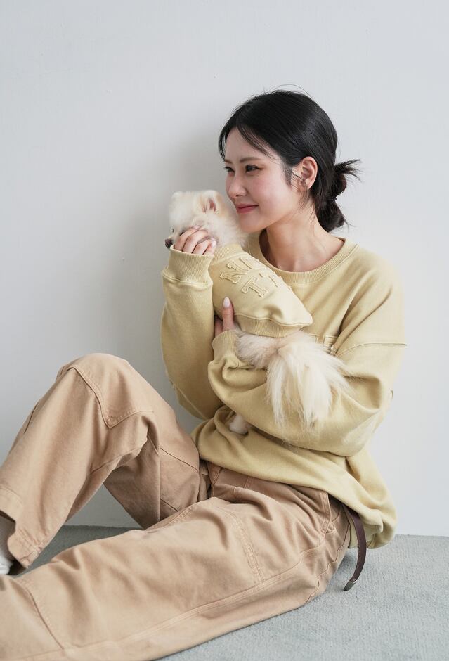 Human/予約【noutti】Groovy PigmentSweat (Mustard)