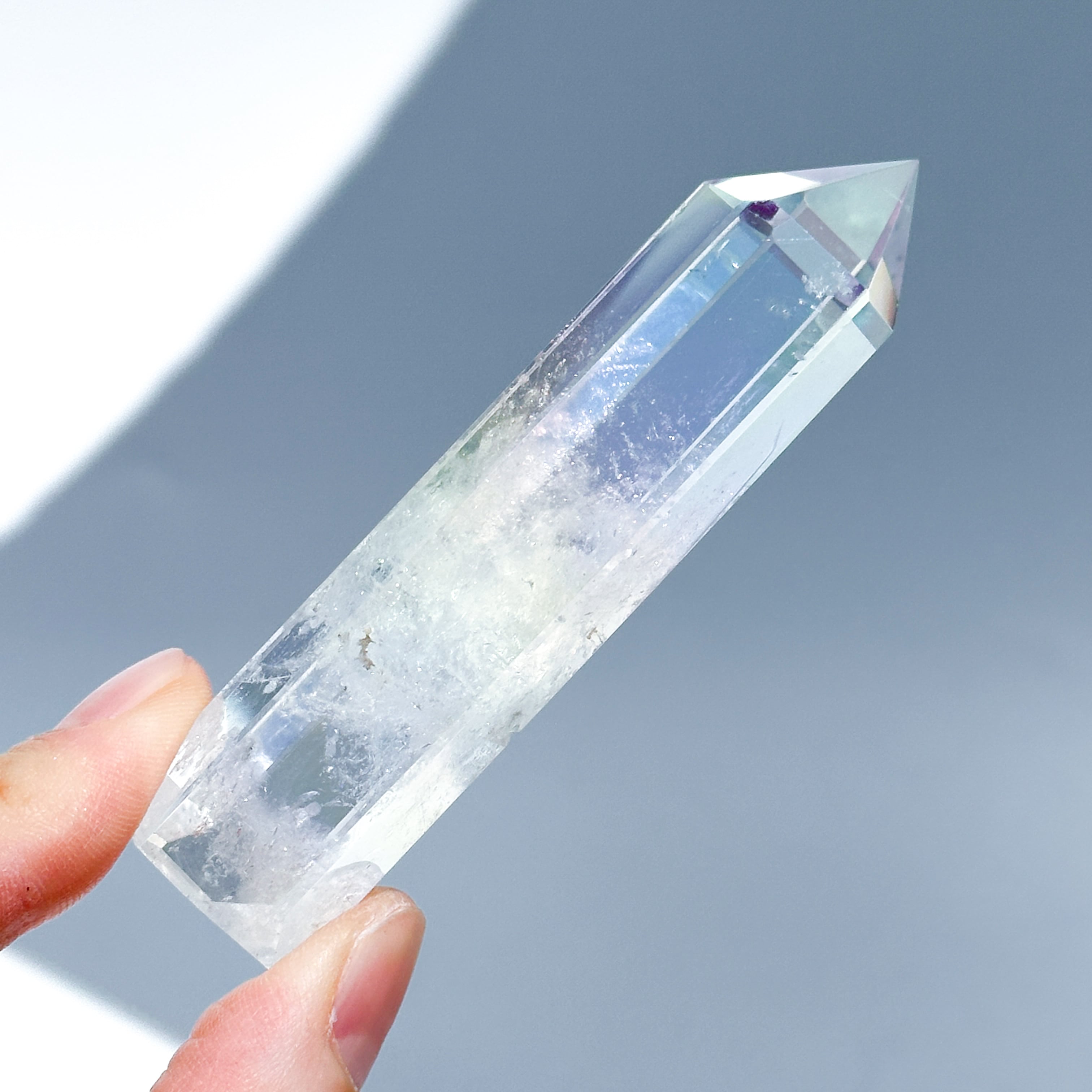 透明感◎エンジェルオーラクォーツ タワー 03◇ Angel Aura Quartz
