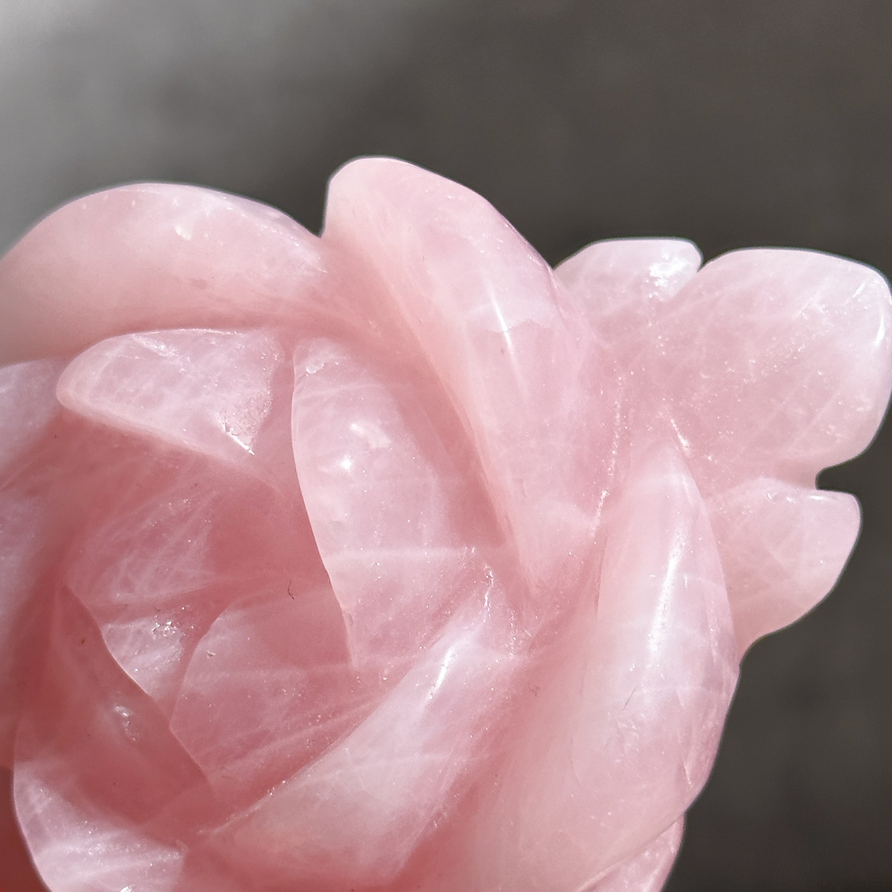 Big ローズクォーツ バラ 02◇ Rose Quartz ◇天然石・鉱物
