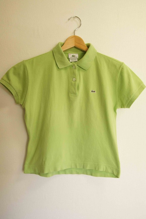 [US old clothes]  LACOSTE ラコステ  ベーシックポロシャツ