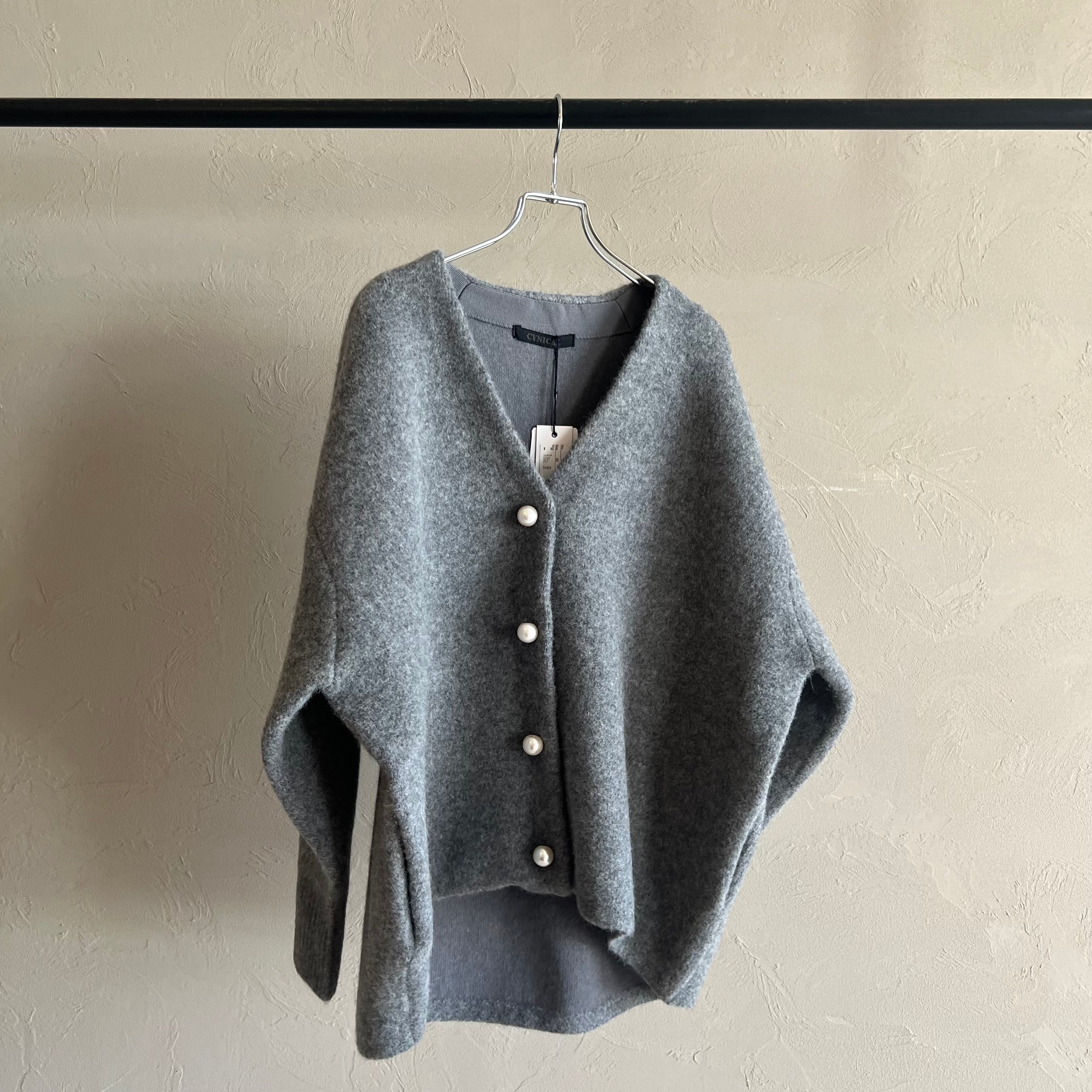 CYNICAL】パールボタンダブルフェイスカーディガン | valance 福井