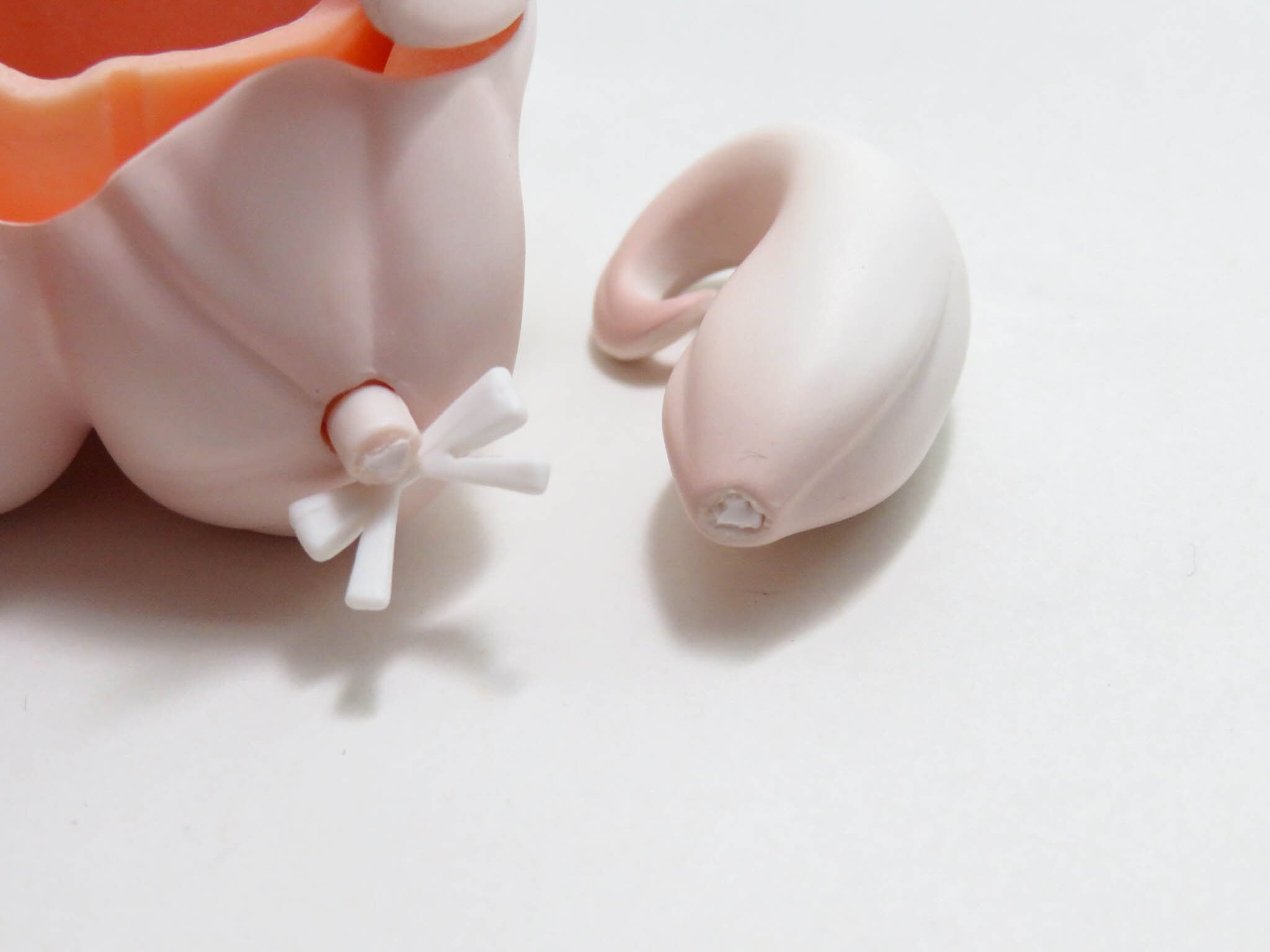 再入荷（Bランク）【1248】 バニラ 髪パーツ 猫耳おさげ ねんどろいど