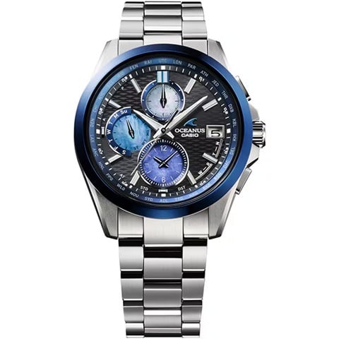 【洗浄・注油済】カシオ オシアナス OCW-600 電波ソーラー 軽量チタン 限定品☆カシオ OCEANUS オシアナス OCW-T2600AP-1AJF CLASSIC LINE