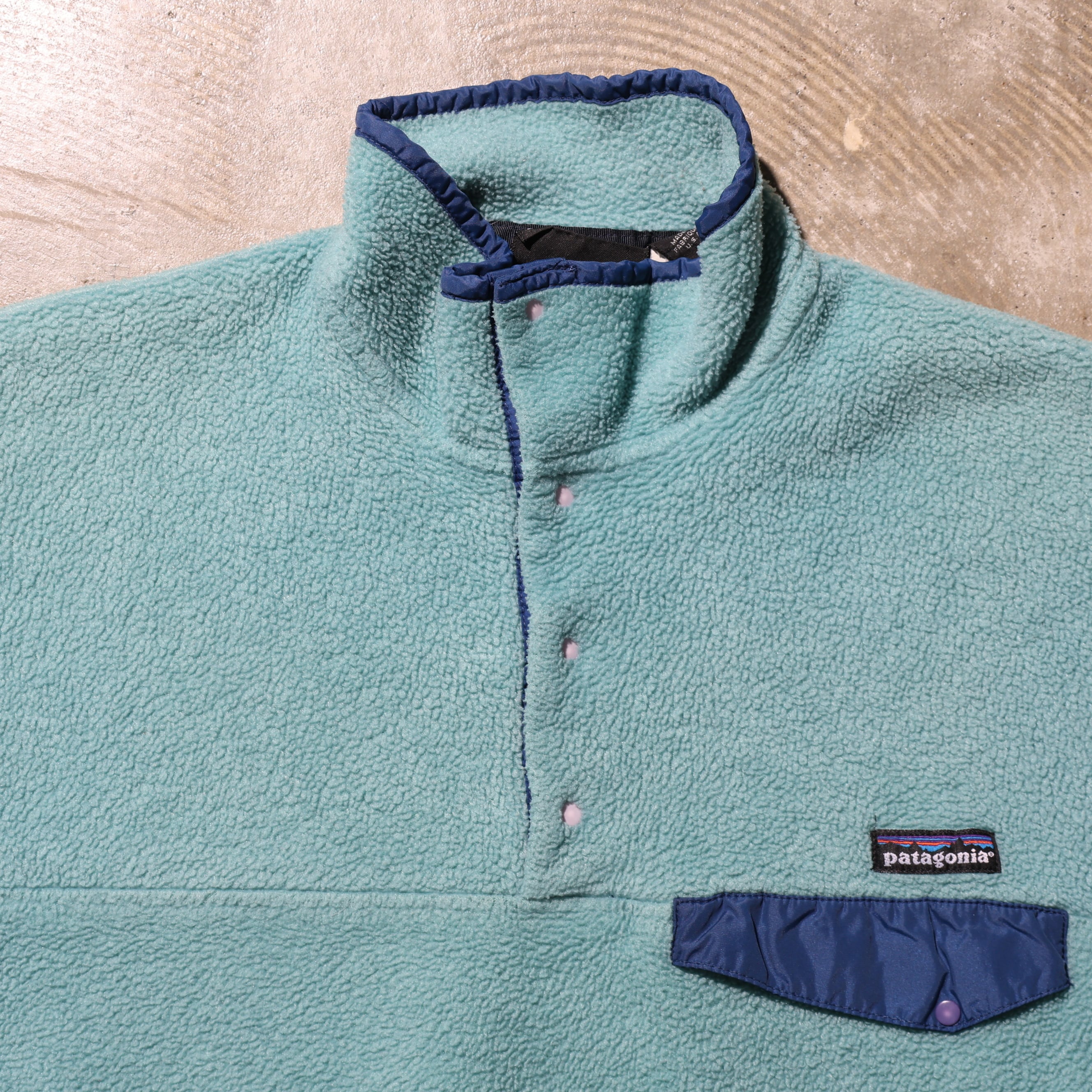 美品 Patagonia 09年 総柄 マイクロフリースブランケット ベビー baby