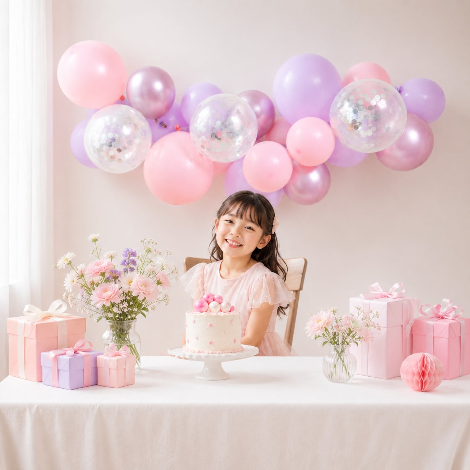 送料無料】バルーンガーランドキット 全19カラー 誕生日 飾り付け 結婚