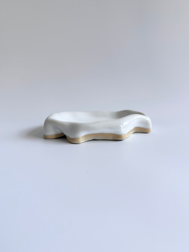 【10col ceramics】WAVE objet tray M3