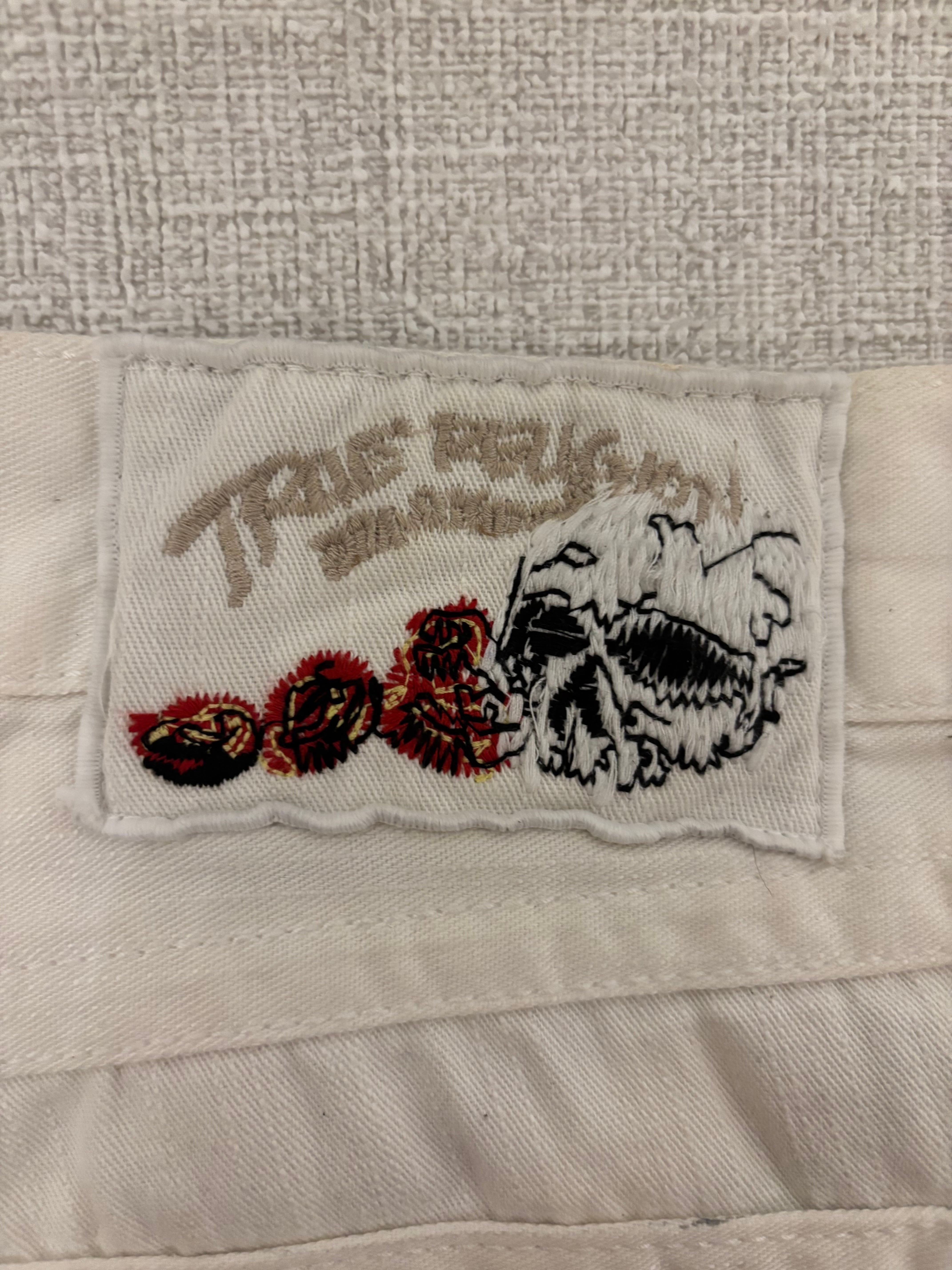 TRUE RELIGION デニム 白 W34 ストレート トゥルーレリジョン | 古着屋