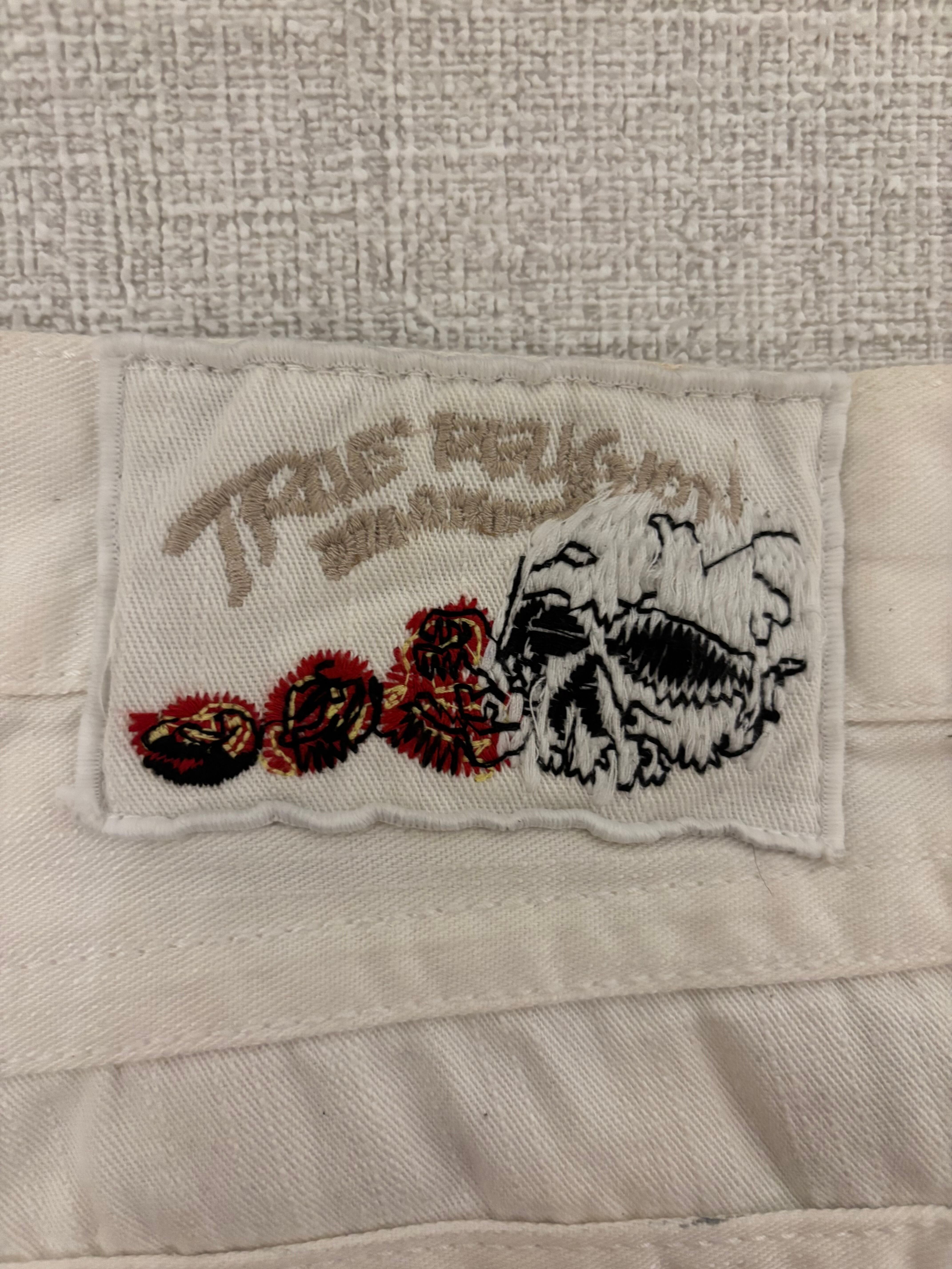 TRUE RELIGION デニム 白 W34 ストレート トゥルーレリジョン | 古着屋 