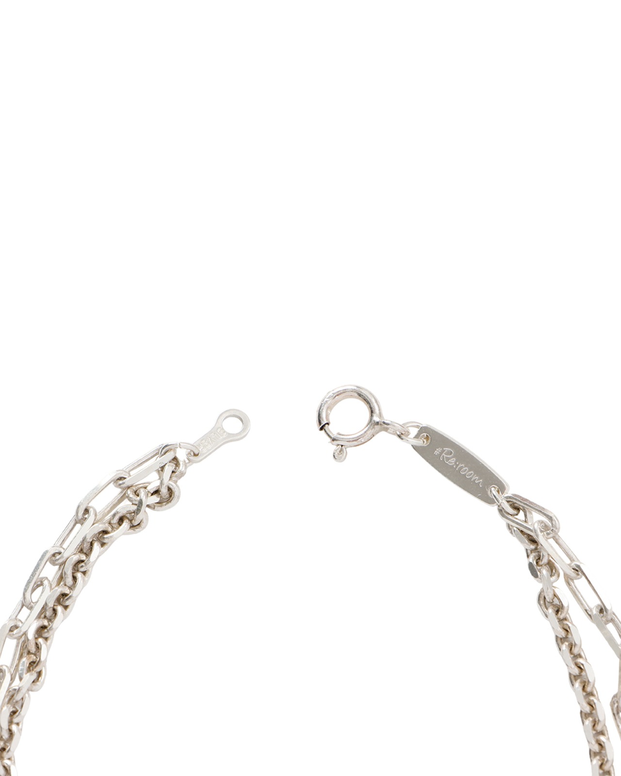 【#Re:room】W CHAIN BRACELET［REA243］