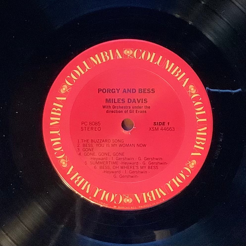 MILES DAVIS / PORGY AND BESS | Plastic Soul Records