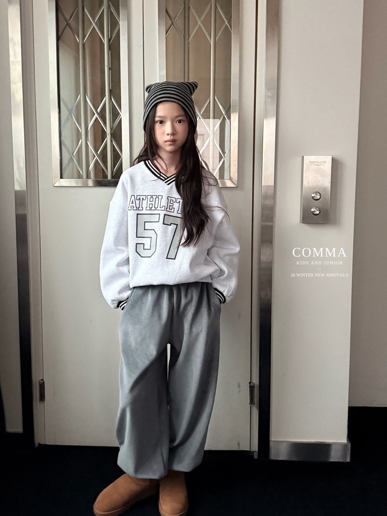 COMMA［取寄］seaging jogger pants 26winter
