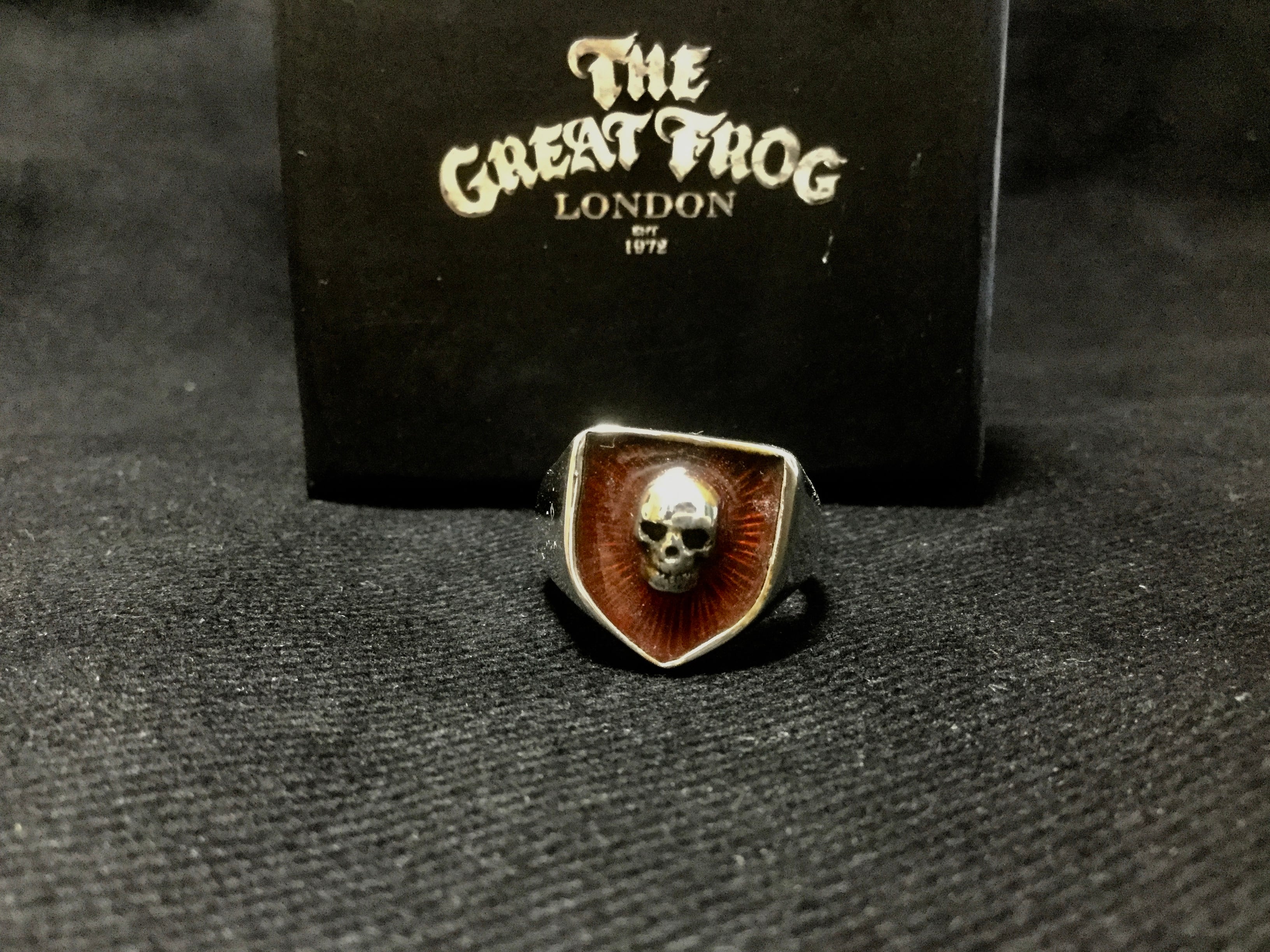 THE GREAT FROG SKULL SHIELD RING グレートフロッグ THE GREAT FROG SKULL SHIELD RING グレートフロッグ