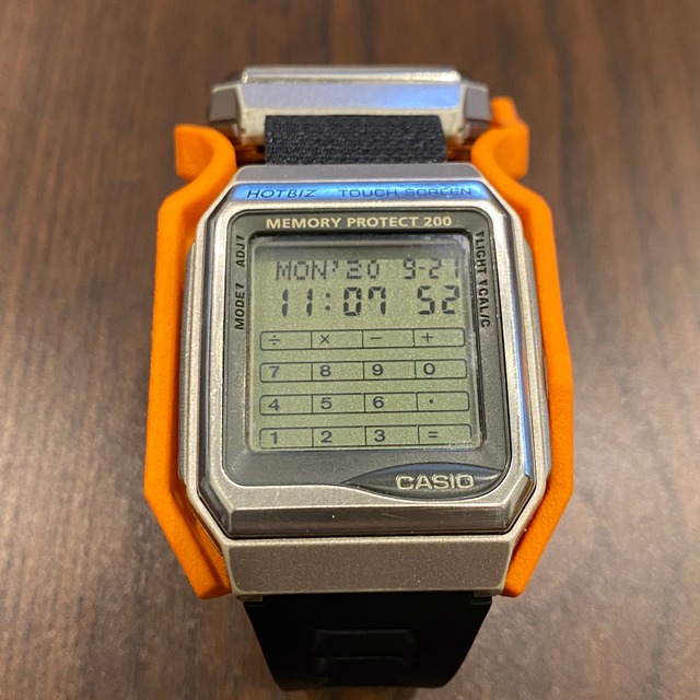 “ALIEN” TWIN CUSTOM CASIO VDB-3000 <touch screen databank calculator >